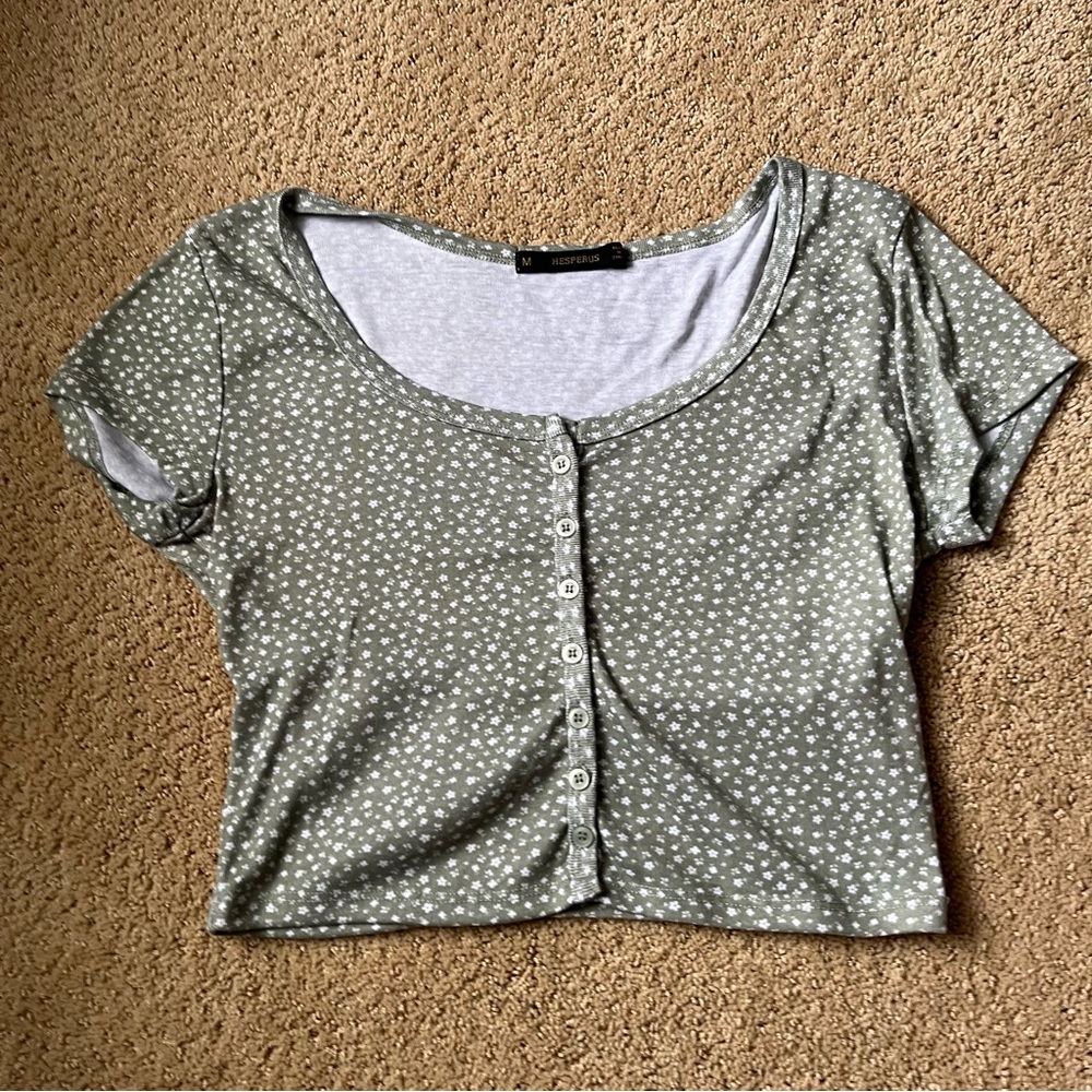 NWOT Floral Tee